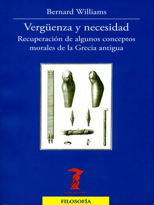 cover image of Vergüenza y necesidad